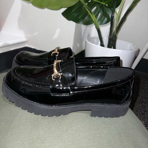 Princess Polly Black Loafers NEVER BEEN WORN